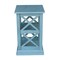 International Concepts Hampton Accent Table with Shelves, Ocean Blue, Antique Rubbed OT32-70A - alternate 4